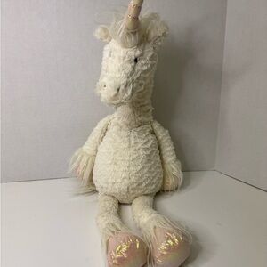 Jellycat Plush Cream Unicorn Toy